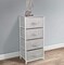 Sorbus Dresser with 4 Drawers - Bedside Furniture & Night Stand End Table Dresser with Steel Frame, Wood Top, Easy Pull Fabric Bins for Home, Bedroom Accessories, Office & Dorm